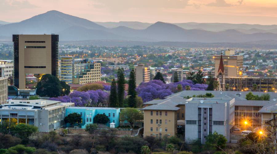 Die beliebtesten Fahrzeugoptionen in Windhoek